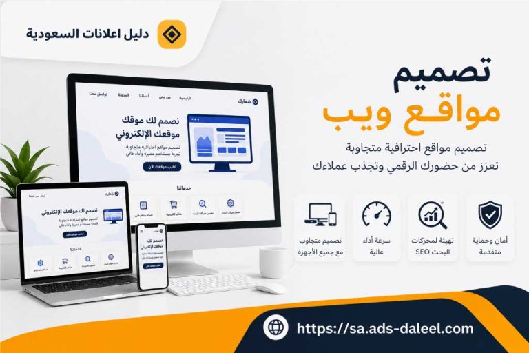 تصميم مواقع ويب | دليل اعلانات السعودية